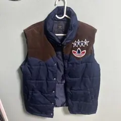 adidas ダウンベスト ブラウン 古着 2025年最新】Yahoo!オークション -アディダス ダウンベストの