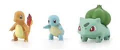 【匿名配送】ポケモンスケールワールド ヒトカゲ＆ゼニガメ＆フシギダネ