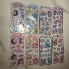 ウォーターインシール８枚セット　ボンボンシール　　サンリオ等