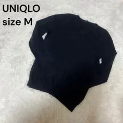 UNIQLO カシミヤVネックセーター メンズM ブラック
