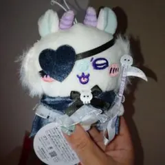 【タグ付新品未使用】ちいかわ　てんしあくま　あくまなBIGぬいぐるみ　モモンガ