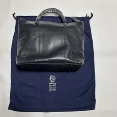 【新品】ハーヴェストレーベル　レザー トート髭バッグ 収納袋付き①