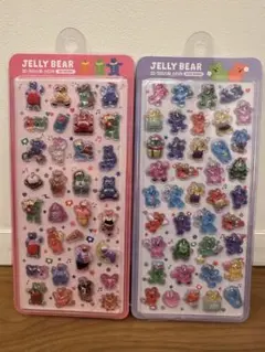 JELLY BEAR クリスタルステッカー 韓国