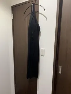 社交ダンス レッスンウェア ブラック カットアウト