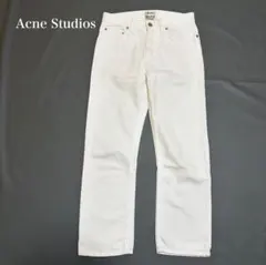 Acne Studios POP ホワイト デニムパンツ ストレート 30M相当のサムネイル