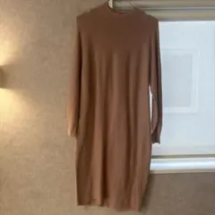 UNIQLO ニットワンピース M ピンク