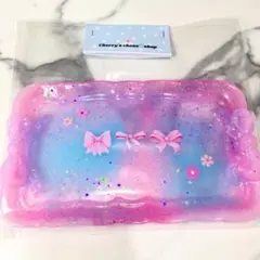 ハンドメイド　レジントレー　小物置き　マーブルトレイ❤️
