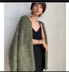 最終値下げ グレースコンチネンタ カシミヤ フォックスファーストール