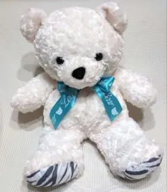 ラブリーローズベア ぬいぐるみ★BIGサイズ 65cm★ホワイト
