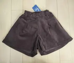 新品未使用 BREEZE コーデュロイ キュロットパンツ 茶色 110〜120