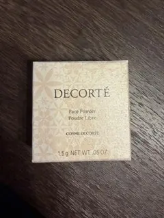 【新品未使用】コスメデコルテ　フェイスパウダー 00 1.5g