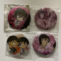 名探偵コナン 佐藤美和子 高木渉 缶バッジ