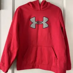 Under Armour 赤 フード付きパーカー