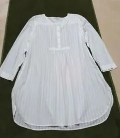 サニークラウズ　 チュニック　ワンピース LLサイズ　ホワイト