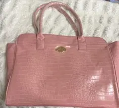 マイメロディ クロコダイル風バッグ ピンク