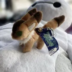 ジブリ　スタジオジブリ　天空の城 ラピュタ　ふんわり キーホルダー　キツネリス