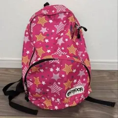 OUTDOOR PRODUCTS キッズ リュック スター柄 ピンク
