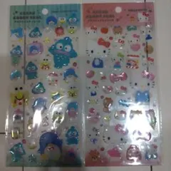 サンリオクリアキャンディシール　ハンギョドン　ハローキティ　 2シートセット