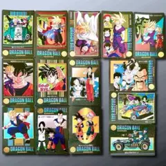 ①ビジュアルアドベンチャー95 ノーマル15枚 セミコンプ ドラゴンボール