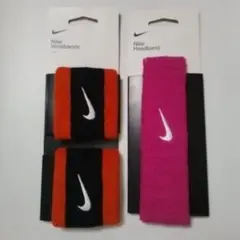 2点セット　Nike リストバンドとヘッドバンド