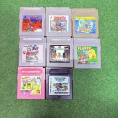 ⭐️動作確認済⭐️ゲームボーイ ソフト8本 ゲームボーイカラーGB GBC