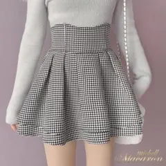 ミシェルマカロン 美脚になれるスカート♥千鳥柄(インナーパンツ付き)