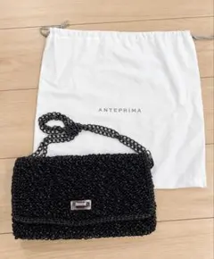 ANTEPRIMA アンテプリマ ワイヤーバッグ ブラック チェーン ショルダー