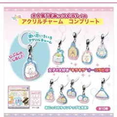 すみっコぐらしアクリルチャーム 全10種コンプリート　※商品説明必読