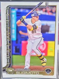 ♢まとめ買い値引きあり♢オリックス 杉本裕太郎 topps - メルカリ