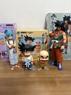 一番くじ　ドラゴンボールEX 孫悟空修行編　A賞　B賞　C賞 3点(4体)セット