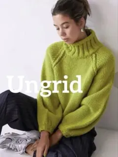 ショート丈 トップス ハイネック