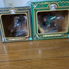 【未開封】鬼滅の刃 竈門炭治郎と魘夢 フィギュア2体セット