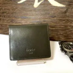 本革　小銭入れ　イタリアン鞣革　メンズ　BOX型小銭入れ　コインケース