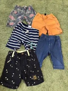 90cm 多色ショートパンツセット