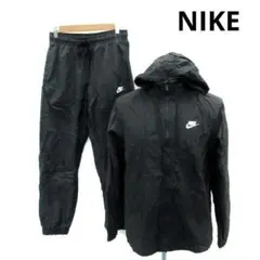 Nike ナイロンジャケット・パンツセット ブラック