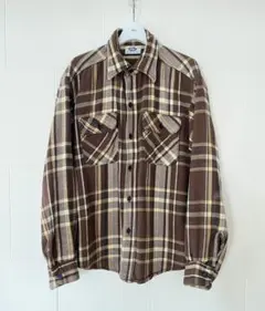 Mr Leggs ネルシャツ USA製　チェック　ヴィンテージ アメリカ製 70s Mr.Leggs ネルシャツ USA製 コットンシャツ ワークシャツ