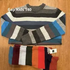 Gap Kidsストライプニットセーターとマフラー　2点セット