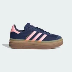 adidas G.A. 2.0 ガゼル　ボールド　厚底 ネイビー/ピンク