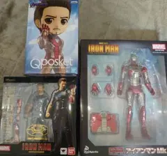 アイアンマンフィギュア　セット　※フィギュアーツは開封済み