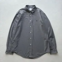 【美品】Brooks Brothers ノンアイロン B.D.シャツ Lサイズ