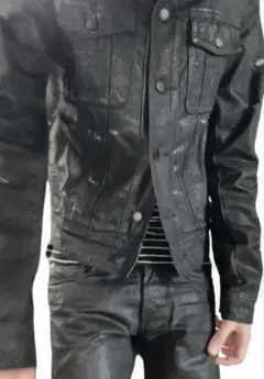 archive coating denim jacket opium 短丈