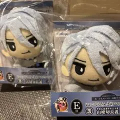 刀剣乱舞くじぬーどるストッパーの陣 E賞ぬいぐるみまめマスコット山姥切長義 ×2