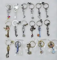 キングダムハーツ キーブレードチャームコレクション 7個セット キングダムハーツ キーブレードチャームコレクション 7個セット