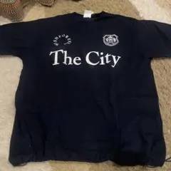 WISH FOREVER The City ドローコードTシャツ ネイビー