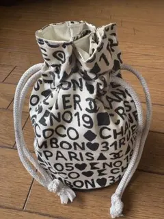 CHANEL COCO ノベルティ巾着バッグココシャネルレア物