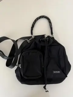 BAYFLOW ブラック ショルダーバッグ