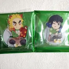 鬼滅の刃 ハンドメイドクラブ アクリルスタンド 煉獄杏寿郎 嘴平伊之助