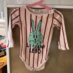 BOBO CHOSES ストライプロンパース 18-24M