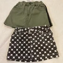 ブリーズ　H&M スカート2枚セット
