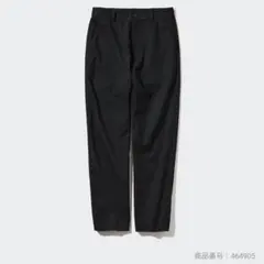 UNIQLO リネンコットンテーパードパンツ